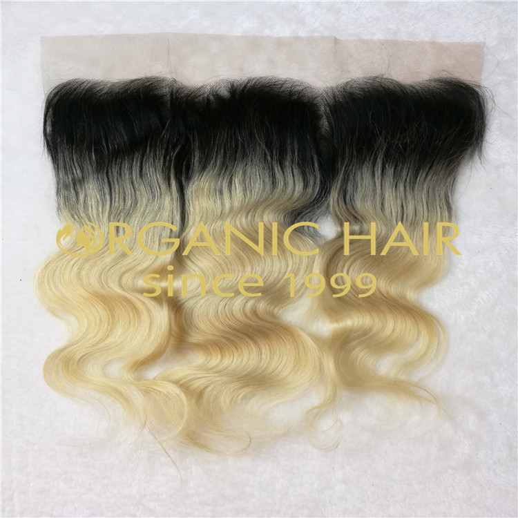1b Colored Body Wave lace frontal at a wholesale price 